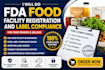do fda food facility registration and label compliance