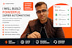 build zapier automation, workflows and integrations