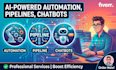 build ai powered automations, chatbots and content pipelines