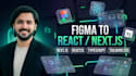 build a responsive reactjs nextjs website and convert figma