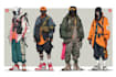 design anime character , cyberpunk character