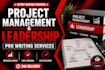 do tasks related to leadership and project management