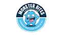 design mascot cartoon monster bites logo for you