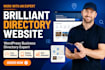 create brilliant directory business directory wordpress website