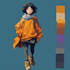 make anime character art