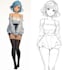 draw anime art for you
