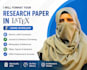 format your research paper in latex using overleaf