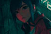 design anime character , cyberpunk character