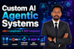 develop custom ai agentic systems using n8n, langgraph, and mcp