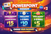 design interactive powerpoint presentation and canva slides