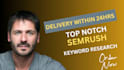 seo keyword research and competitor analysis using semrush
