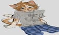 draw a digital silly fursona doodle commission