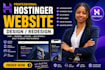 hostinger website design, clone hostinger website, hostinger website migration