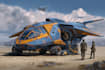 unique sci fi spaceship art