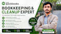do quickbooks online bookkeeping and cleanup