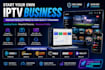 setup a stable reseller panel strong 8k, dream 4k, trex, lion ott, mega ott, sup