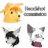 drawing furry or feral headshots, full rendered 20usd