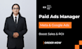 be your expert paid ads manager to boost your sales and ROI