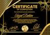 create modern certificate design for school, event or business