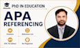 format your apa 7th edition references and citations