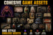 create cohesive game asset packs with unified visual style