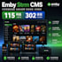 build your private emby media server with docker, streaming anywhere