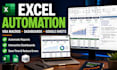 automate excel vba, macros, dashboards, google sheets