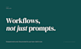design a claude or chatgpt workflow for your repetitive task