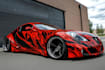 attractive, print ready vehicle wrap