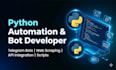 python automation bot and script developer
