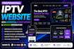 build best and responsive iptv website wit automation, payment gateway and whmcs