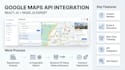 integrate google maps API in react app with nodejs backend