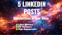 ghostwrite linkedin posts and newsletters for founders