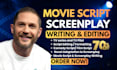 give script note feedback script coverage for film script, screenplay, teleplay