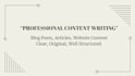 write SEO blog articles that are simple and engaging