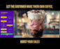 develop ai custom drink creator with interactive website