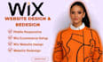 wix website design wix redesign wix website wix ecommerce