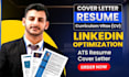 do professional CV writing, ats resume optimization, linkedin headline