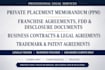 prepare franchise contract, fdd, and disclosure documents