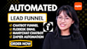 build  manychat chatbot flodesk email automation zapier integration