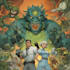 do comic book illustration with comic book