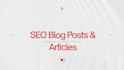 write seo blog posts and articles about technology and ai