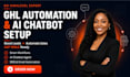 build go high level automation, highlevel chatbot ai agent, ghl a2p 10dlc setup
