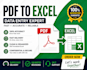 do accurate excel data entry, copy paste and web research