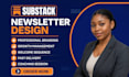 setup substack account design, substack newsletter manage substack post