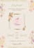 design islamic wedding card with arabic calligraphy