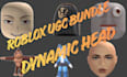 custom roblox ugc bundle, dynamic head, item and character rigging