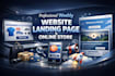 create or redesign a modern weebly website, landing page, or online store