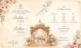 premium CV banner  visiting card wedding card design