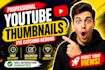 youtube thumbnail design attractive and simple